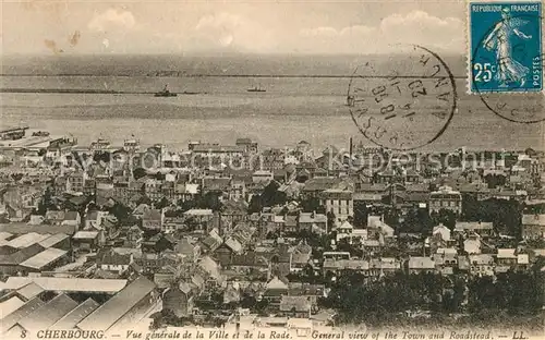 AK / Ansichtskarte Cherbourg_Octeville_Basse_Normandie Panorama Cherbourg_Octeville Kat. Cherbourg Octeville
