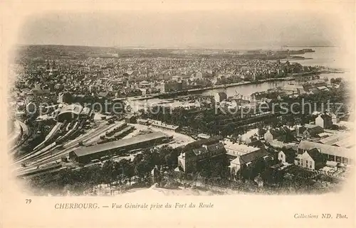 AK / Ansichtskarte Cherbourg_Octeville_Basse_Normandie Panorama Cherbourg_Octeville Kat. Cherbourg Octeville