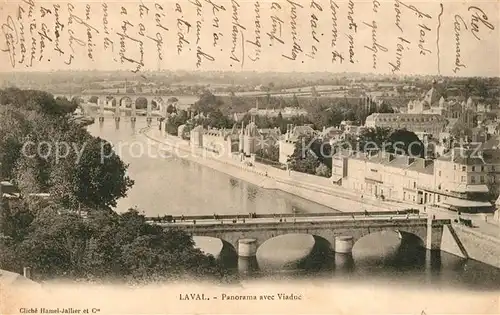 AK / Ansichtskarte Laval_Mayenne Panorama Viaduct Laval Mayenne Kat. Laval