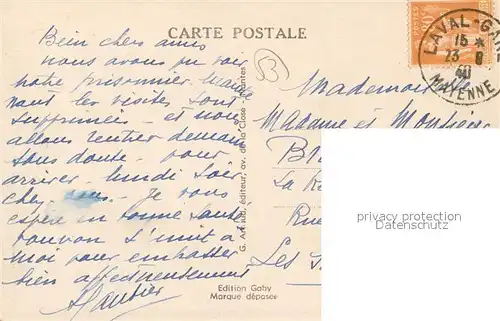 AK / Ansichtskarte Laval_Mayenne Pont Mayenne Chateau Laval Mayenne Kat. Laval