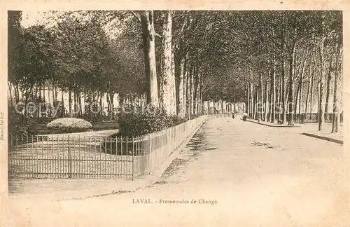 AK / Ansichtskarte Laval_Mayenne Promenades de Change Laval Mayenne Kat. Laval