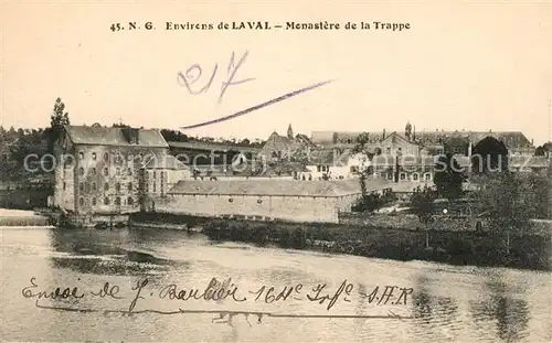AK / Ansichtskarte Laval_Mayenne Menastere de la Trappe Laval Mayenne Kat. Laval
