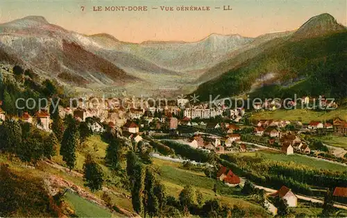 AK / Ansichtskarte Le_Mont Dore Panorama Le_Mont Dore Kat. Mont Dore