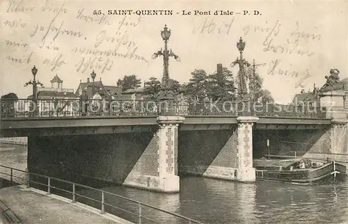 AK / Ansichtskarte Saint Quentin des Isles Bruecke Saint Quentin des Isles Kat. Saint Quentin des Isles