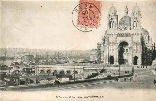 AK / Ansichtskarte Marseille_Bouches du Rhone Cathedrale Marseille