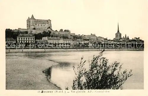 AK / Ansichtskarte Saumur Panorama Saumur Kat. Saumur