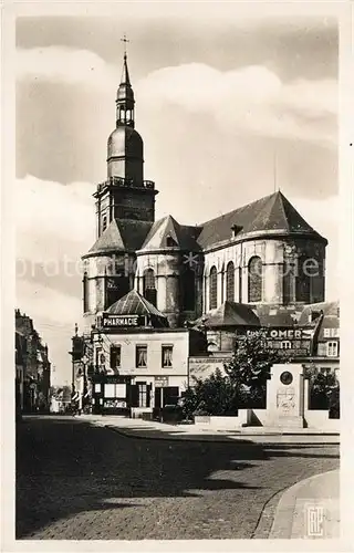 AK / Ansichtskarte Cambrai Saint Gery et Monument a Ed Garin Cambrai Kat. Cambrai