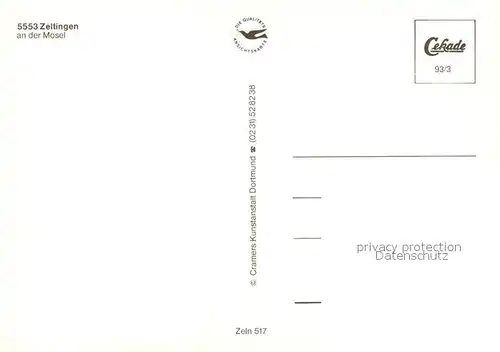 AK / Ansichtskarte Zeltingen Rachtig  Zeltingen Rachtig Kat. Zeltingen Rachtig