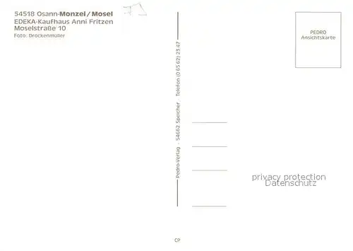 AK / Ansichtskarte Osann Monzel Ortsansichten Osann Monzel Kat. Osann Monzel