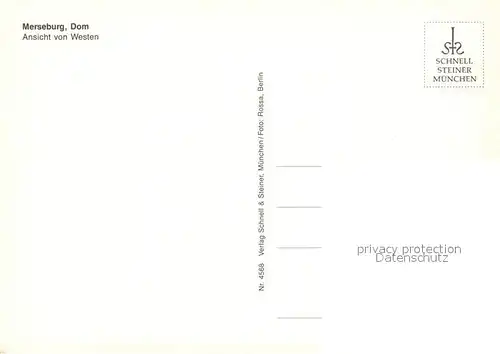 AK / Ansichtskarte Merseburg_Saale Dom  Merseburg_Saale Kat. Merseburg