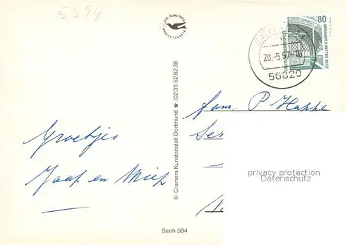 AK / Ansichtskarte Senheim Senhals Camping Hollaendischer Hof Campininsel Sportboothafen Senheim Senhals Kat. Senheim