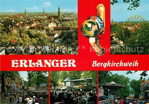 AK / Ansichtskarte Erlangen Bergkirchweih  Erlangen Kat. Erlangen