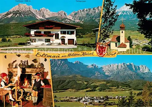 AK / Ansichtskarte Ellmau_Tirol Haus Panorama  Ellmau Tirol Kat. Ellmau