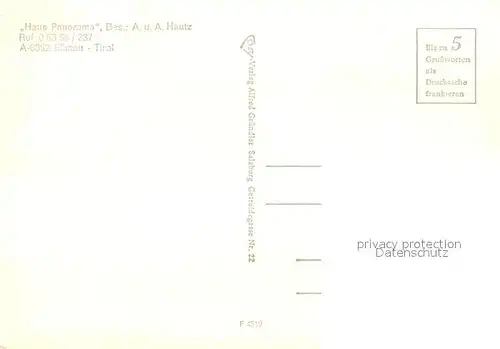 AK / Ansichtskarte Ellmau_Tirol Haus Panorama  Ellmau Tirol Kat. Ellmau