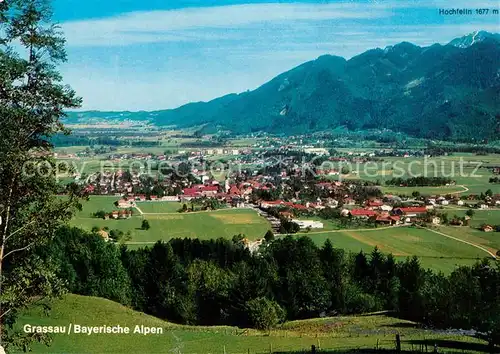 AK / Ansichtskarte Grassau_Chiemgau Hochfelln Grassau Chiemgau Kat. Grassau