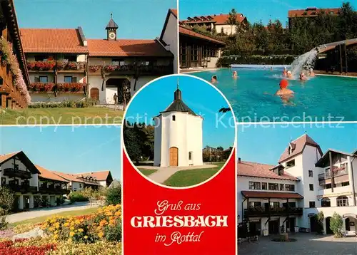 AK / Ansichtskarte Griesbach_Rottal Thermalbad Griesbach Rottal Kat. Bad Griesbach i.Rottal