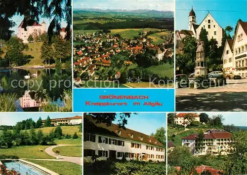 AK / Ansichtskarte Groenenbach_Bad Fliegeraufnahme Groenenbach_Bad Kat. Bad Groenenbach