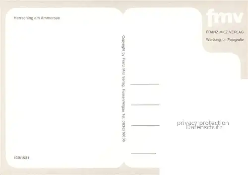 AK / Ansichtskarte Herrsching_Ammersee Fliegeraufnahme Herrsching Ammersee Kat. Herrsching a.Ammersee