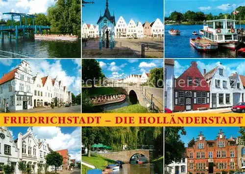 AK / Ansichtskarte Friedrichstadt_Eider  Friedrichstadt_Eider Kat. Friedrichstadt