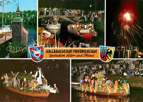 AK / Ansichtskarte Friedrichstadt_Eider Festwoche Friedrichstadt_Eider Kat. Friedrichstadt
