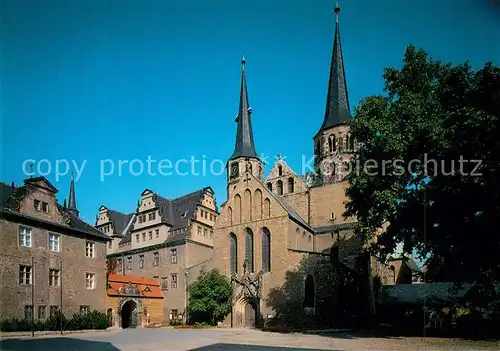 AK / Ansichtskarte Merseburg_Saale Domplatz Merseburg_Saale Kat. Merseburg