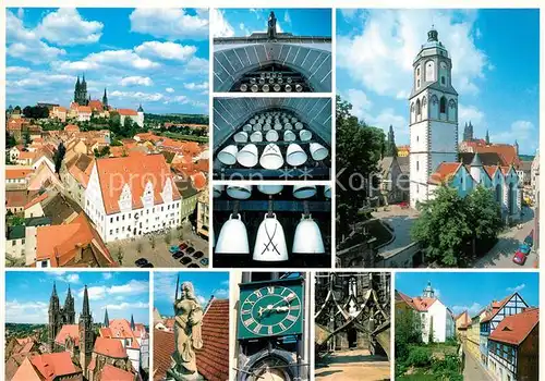 AK / Ansichtskarte Meissen_Elbe_Sachsen Stadtansichten Frauenkirche Dom Glocken Meissen_Elbe_Sachsen Kat. Meissen