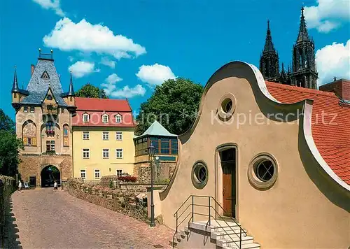 AK / Ansichtskarte Meissen_Elbe_Sachsen Mittleres Burgtor Meissen_Elbe_Sachsen Kat. Meissen