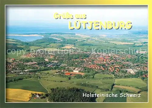 AK / Ansichtskarte Luetjenburg_Holstein Holsteinische Schweiz Fliegeraufnahme Luetjenburg_Holstein Kat. Luetjenburg