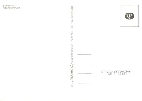 AK / Ansichtskarte Ottweiler Buergerhaus Ottweiler Kat. Ottweiler