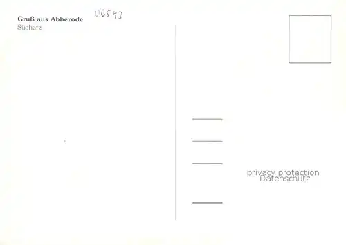 AK / Ansichtskarte Abberode Ortsansicht mit Kirche Bauernhof Abberode Kat. Abberode