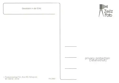 AK / Ansichtskarte Gerolstein Panoramen Gerolstein Kat. Gerolstein