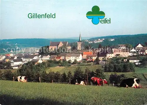 AK / Ansichtskarte Gillenfeld_Eifel Panorama Gillenfeld_Eifel