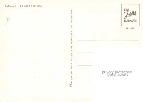 AK / Ansichtskarte Heimbach_Eifel Panorama Heimbach Eifel Kat. Heimbach