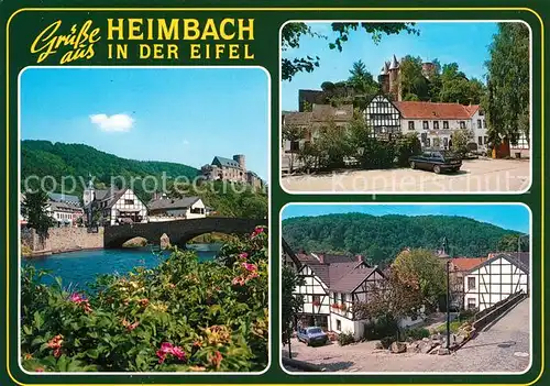 AK / Ansichtskarte Heimbach_Eifel Fachwerkhaeuser  Heimbach Eifel Kat. Heimbach