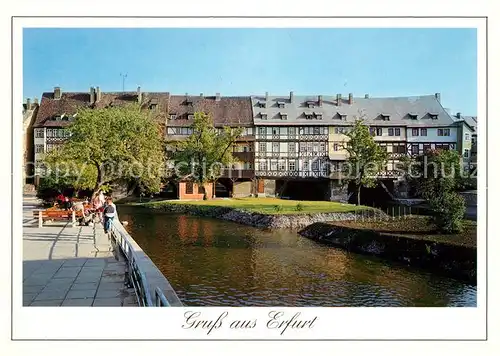 AK / Ansichtskarte Erfurt Kraemerbruecke Erfurt Kat. Erfurt