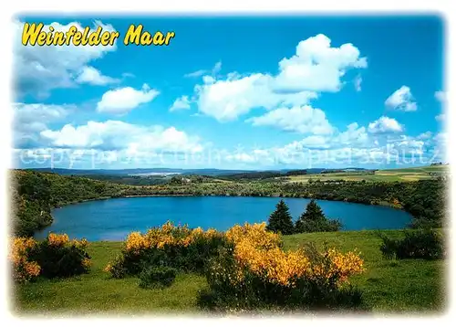 AK / Ansichtskarte Weinfelder_Maar Panorama Weinfelder Maar Kat. Daun