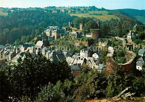 AK / Ansichtskarte Monschau Burg Panorama Monschau Kat. Monschau