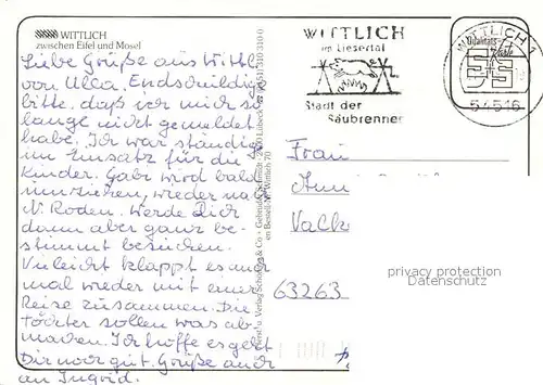 AK / Ansichtskarte Wittlich Rathaus Denkmal Stadtansicht Wittlich Kat. Wittlich