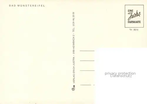 AK / Ansichtskarte Bad_Muenstereifel Panorama Ringmauer  Bad_Muenstereifel Kat. Bad Muenstereifel