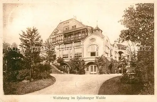 AK / Ansichtskarte Duisburg_Ruhr Kurhaus Wolfsburg Duisburg Ruhr Kat. Duisburg