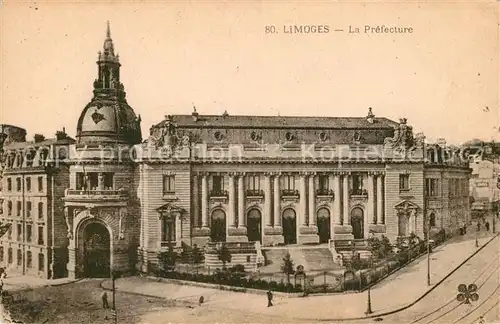 AK / Ansichtskarte Limoges_Haute_Vienne Prefecture Limoges_Haute_Vienne Kat. Limoges