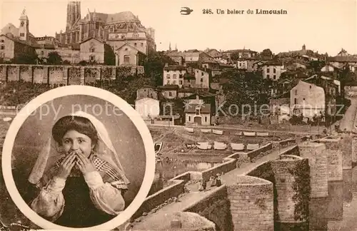 AK / Ansichtskarte Limousin Panorama Kuss Limousin Kat. Limoges