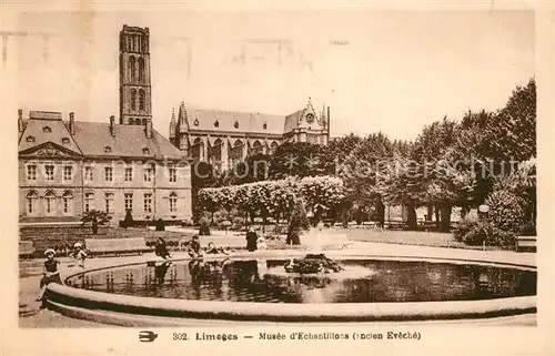 AK / Ansichtskarte Limoges_Haute_Vienne Musee Echentillons Limoges_Haute_Vienne Kat. Limoges