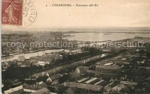 AK / Ansichtskarte Cherbourg_Octeville_Basse_Normandie Panorama  Cherbourg_Octeville Kat. Cherbourg Octeville