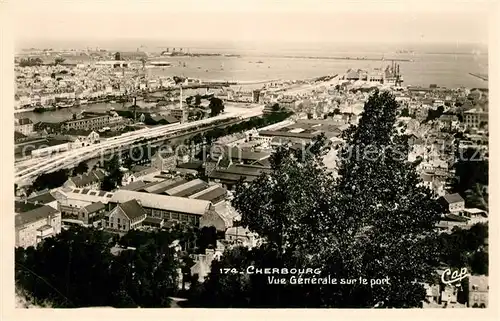 AK / Ansichtskarte Cherbourg_Octeville_Basse_Normandie Panorama Cherbourg_Octeville Kat. Cherbourg Octeville