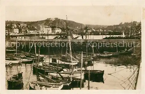 AK / Ansichtskarte Cherbourg_Octeville_Basse_Normandie Panorama Avant Port Montagne du Roule Cherbourg_Octeville Kat. Cherbourg Octeville