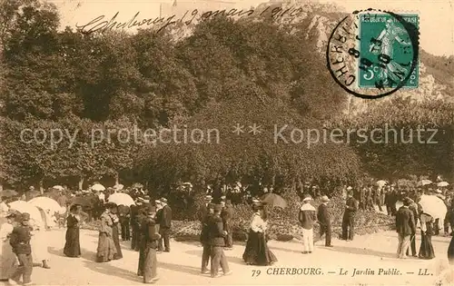 AK / Ansichtskarte Cherbourg_Octeville_Basse_Normandie Jardin Public Cherbourg_Octeville Kat. Cherbourg Octeville