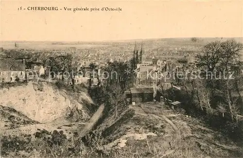 AK / Ansichtskarte Cherbourg_Octeville_Basse_Normandie Panorama Octeville Cherbourg_Octeville Kat. Cherbourg Octeville