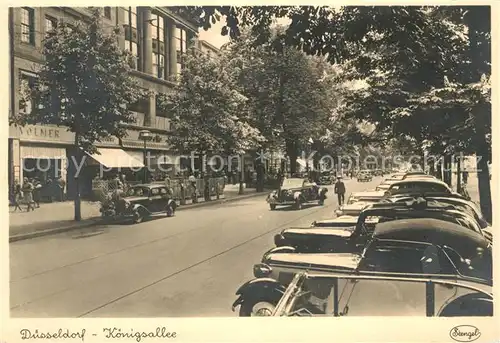 AK / Ansichtskarte Duesseldorf Koenigsallee Duesseldorf Kat. Duesseldorf