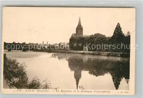 AK / Ansichtskarte Laval_Mayenne Mayenne Basilique Avesnieres Laval Mayenne Kat. Laval